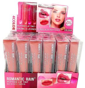 Блеск для губ 18мл, 24шт (ЦЕНА ЗА 1ШТ) "Romantic Rain" микс, в кор.
