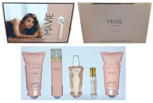 Подарочный набор "Mavie", 5в1, 37*24см (духи, туалет. вода 2шт, лосьон, гель для душа), в кор