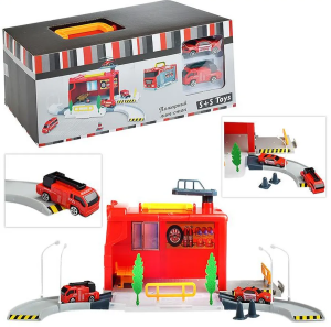 Парковка 35x16x15 см + 2 машинки, в кор