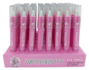 Карандаш для глаз "Wardabeauty" глиттер, 5гр, 12см, 48шт в уп (ЦЕНА ЗА 1ШТ)