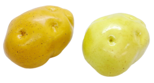 Картошка искусственная, декор, 9см, микс 