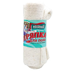Тряпка для пола Housemaid 80*100см полотно белое