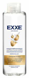 Мицеллярная вода "Exxe" ЧЗ ОСУ 400мл, Очищение+уход
