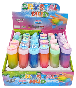 Слайм фигурки 15см, (ЦЕНА ЗА 24ШТ) с блест., микс