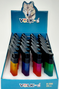 Зажигалка - Горелка Volk, 20шт (ЦЕНА ЗА 20ШТ) микс