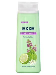 Гель для душа 400мл, "Exxe" Антистресс, бергамот и вербена