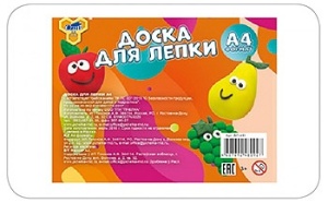 Доска для лепки " Пчелка " А4 белая Эконом