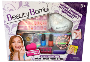 Набор детской косметики 12в1 "Beauty Bomb" 36*28см, в кор.