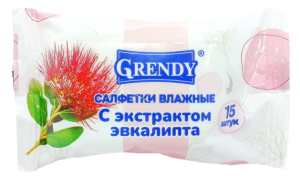 Салфетки влажные "С экстрактом эвкалипта"*15/110
