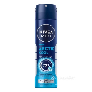 Дезодорант спрей муж. 150мл "Nivea Men" ОРИГИНАЛ Arctic Cool 72ч