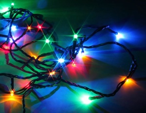 яяя Гирлянда 140LED 7м разноцветн. в пакете