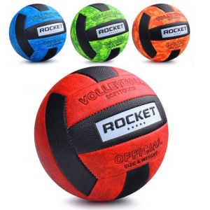 Мяч волейбольный ROCKET, PU, размер 5