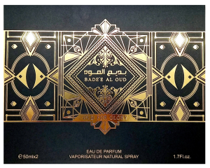 Духи АРАБСКИЕ 2в1 "BADE'E AL OUD" 2х50мл, OUD FOR GLORY, Uniflame, в кор