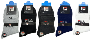 Носки хлопок "FILA" муж. 42-48р. длин., 10 пар в уп. (цена за 10пар)