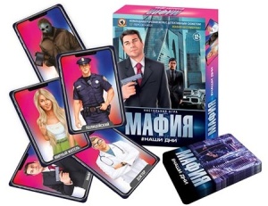 Настольная Игра карточная "Русский стиль" Мафия. 16*11см, Наши дни, в кор.