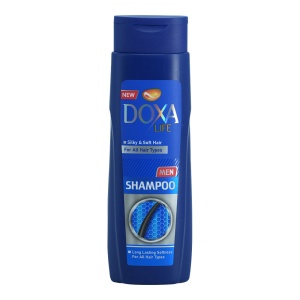 Шампунь муж. DOXA LIFE FOR MEN 600мл, шелковистые мягкие волосы, синий