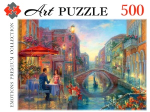 Пазлы 500эл. "Art Puzzle" РУССКАЯ КОЛЛЕКЦИЯ. ИТАЛИЯ., 23*18см, в кор.