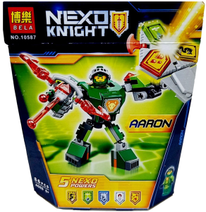 Конструктор "Nexo Knight / AARON" коллекц. 85эл., 22*18см, в кор.