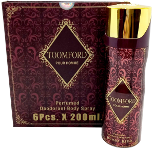 Дезодорант "Toomford" 200мл, муж. спрей, 6шт в уп (цена за 1шт)