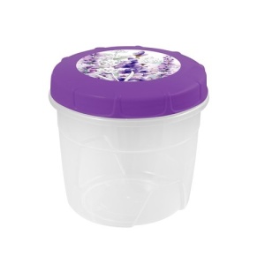 Банка для хранения продуктов Lavender 0,3л 10*6см