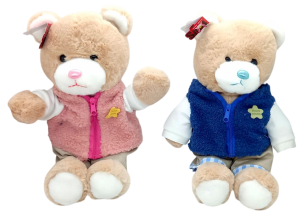 Мишка в костюме 30см, микс