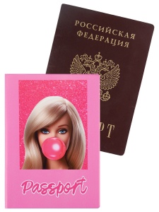 А2 Обложка на паспорт "Let's go party" (ПВХ, slim)