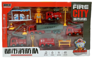Набор машин пожарн. "FIRE CITY" с дет. 44*29см, в кор.