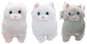 Кот мягк. 23см, микс