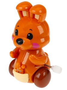 Заводная игрушка "Зайчик" (5х5х8,5 см), пакет