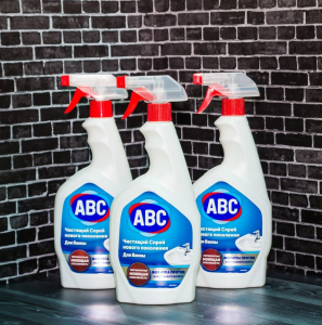 Чистящий спрей ABC, 750мл, для ванны против извест. налета 
