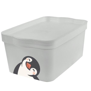 Ящик для хранения Keeplex Happy 7,5 л 32х21,1х14,1 см Penguin