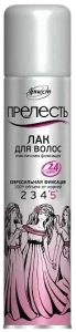 Лак для волос 200мл "Прелесть" сверхсильная фиксация 