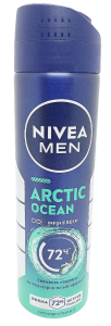 Дезодорант спрей муж. 150мл "Nivea Men" ОРИГИНАЛ Arctic Ocean 72ч