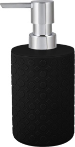 Дозатор для жидкого мыла Plast Team BLACK, 9*8*17см