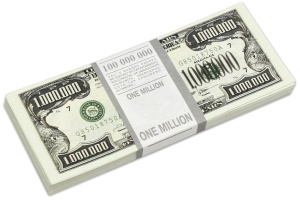 Шуточные деньги 1.000.000 долларов