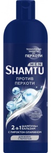 Шампунь 2в1 + бальзам "SHAMTU" 500мл, для волос с перхотью
