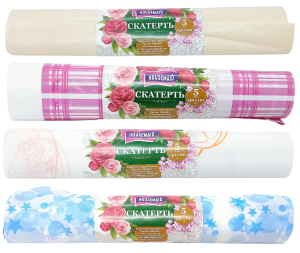 Скатерть 140*110см 5шт, микс