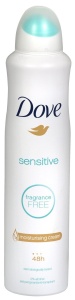 Дезодорант-Антиперспирант Dove спрей, 150мл, Бережная забота