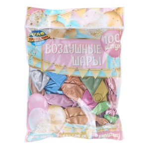 Шар латексный жемчужные 100шт 30см