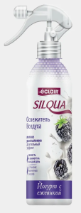 Освежитель воздуха ''SILQUA'' 400мл СПРЕЙ ЙОГУРТ С ЕЖЕВИКОЙ
