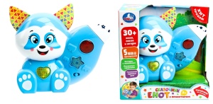 Енот Сказочник, проектор, муз. 30 песен,сказок,загадок Умка, в кор.