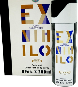 Дезодорант - спрей "EX NIHILO - Fleur Narcotique" 200мл, жен., 6шт в уп. (цена за 1шт)