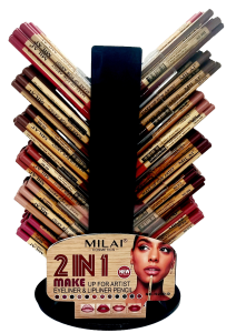 Карандаш для губ и глаз (2в1) "Milai" 288шт (ЦЕНА ЗА 1ШТ) микс