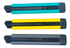 Нож канцелярский "Cutter Knife", 16см, 18мм, микс в кор.
