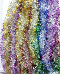 яяя Мишура (8,5см*2м), микс (ЦЕНА ЗА 10ШТ) 