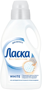 Гель для стирки "ЛАСКА" 1л., Восстановление для светлого белья