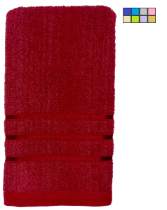 Полотенце махр., полосы, 45*80см, микс