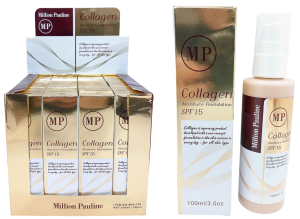 Тональный крем для лица "Collagen" 100мл, 12шт в уп (ЦЕНА ЗА 1ШТ), в кор.