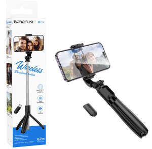 Монопод трипод Borofone BY13, Bluetooth, 18х5х3см чёрный, в кор.