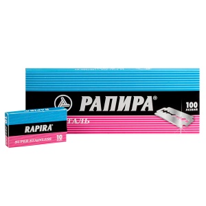 Лезвие Рапира 100шт, в кор.